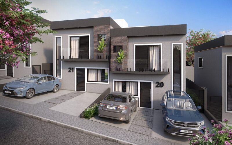 Fachada do Gran Reserva Cupuava - Casas a venda com 3 dormitórios na Granja Vianna em Cotia SP